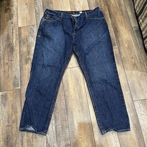 Ariat FR M3 Loose Fit Work Wear Blue Jeans Size 44/32 - Fire Retardant Jean